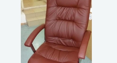 Обтяжка офисного кресла. Ялуторовск