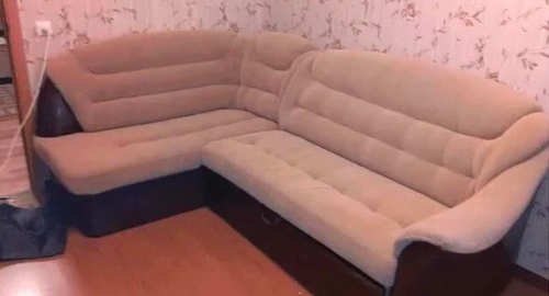 Перетяжка углового дивана. Ялуторовск